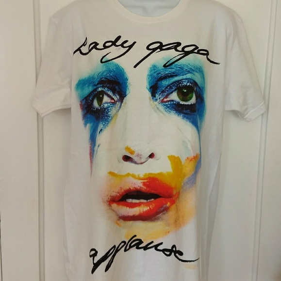 none Tops - 🆕 Lady Gaga: Applause tour shirt.